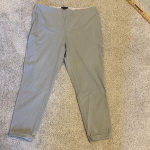 Tribal Men's Light Gray Chinos
